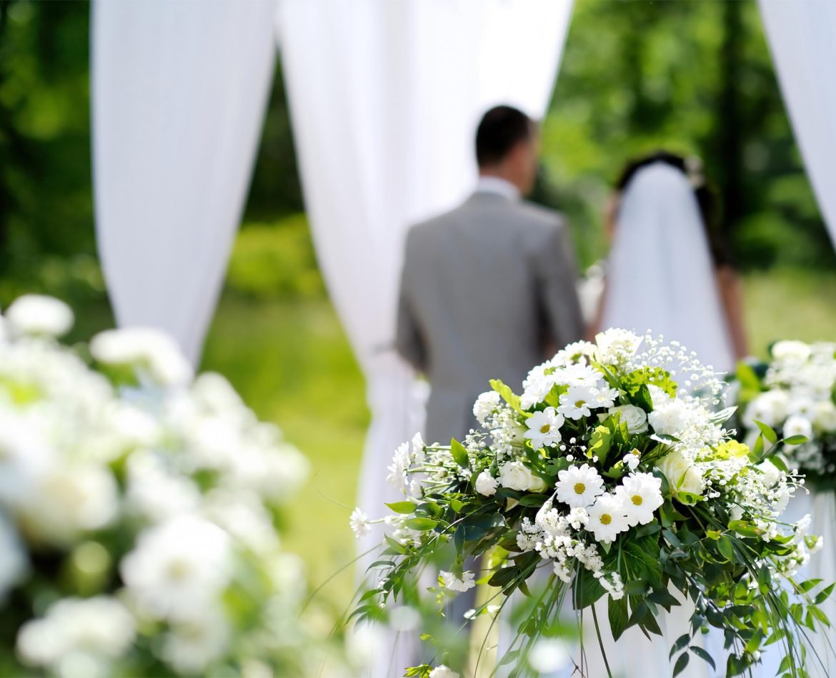 Casamento ao ar livre